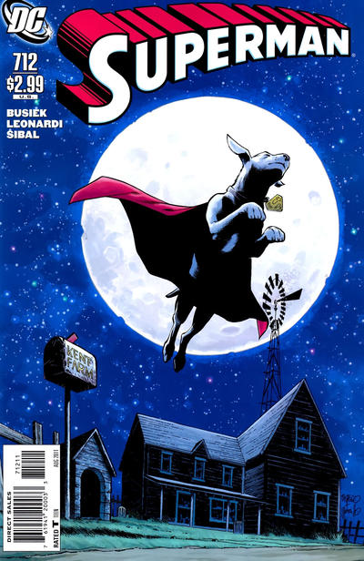 Cover for Superman (DC, 2006 series) #712 [Direct Sales]