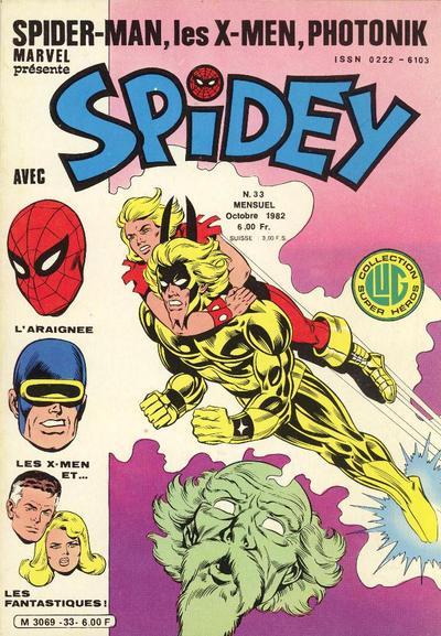 Cover for Spidey (Editions Lug, 1979 series) #33