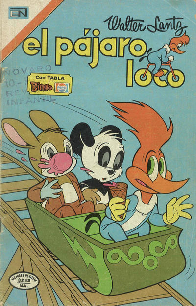 Cover for El Pájaro Loco (Editorial Novaro, 1951 series) #461