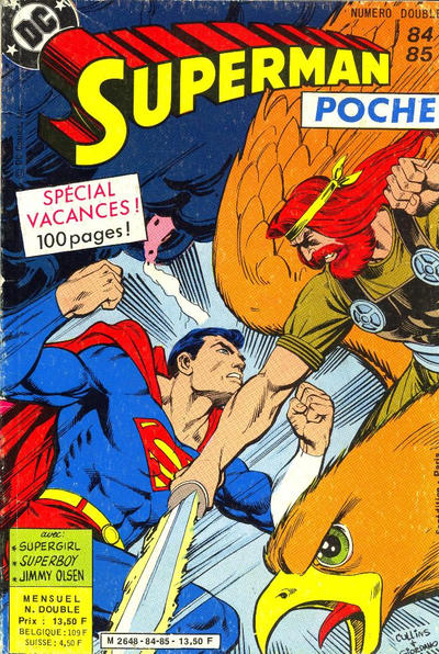 Cover for Superman Poche (Sage - Sagédition, 1976 series) #84-85
