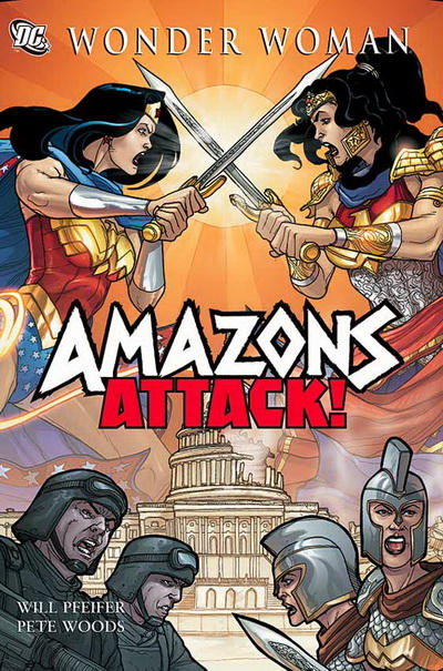 Cover for Wonder Woman: Amazons Attack (DC, 2007 series) 