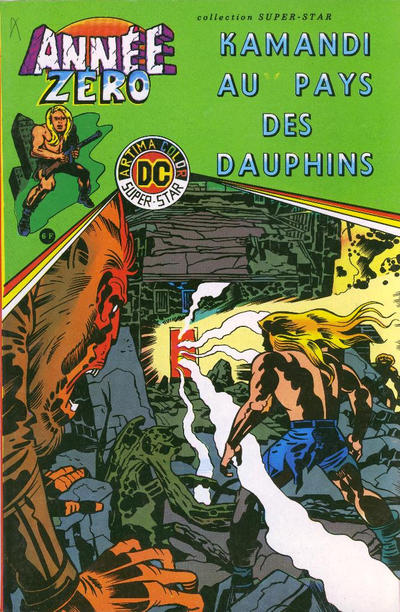 Cover for Année Zéro (Arédit-Artima, 1979 series) #2 - Kamandi au pays des dauphins