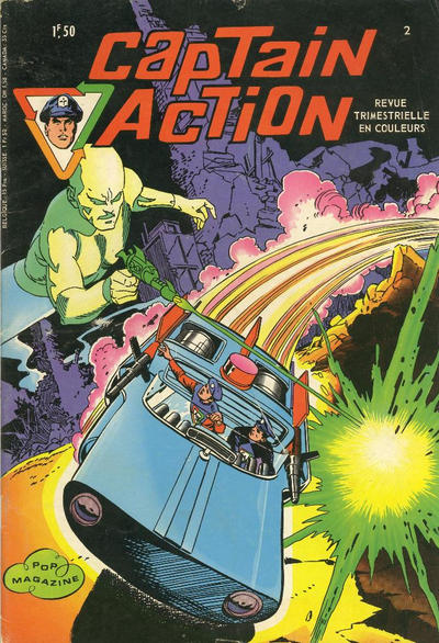 Cover for Captain Action (Arédit-Artima, 1971 series) #2