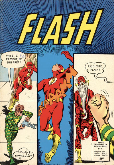 Cover for Flash (Arédit-Artima, 1970 series) #16