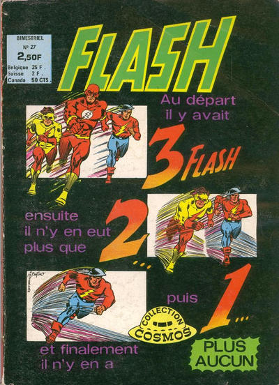 Cover for Flash (Arédit-Artima, 1970 series) #27
