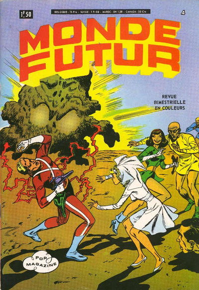 Cover for Monde Futur (Arédit-Artima, 1971 series) #4