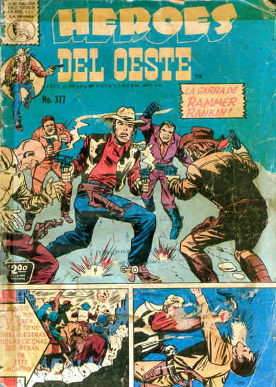 Cover for Héroes del Oeste (Editora de Periódicos, S. C. L. "La Prensa", 1952 series) #377