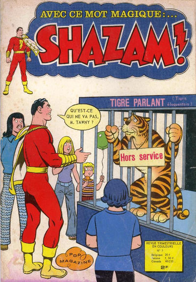 Cover for Shazam ! (Arédit-Artima, 1974 series) #7