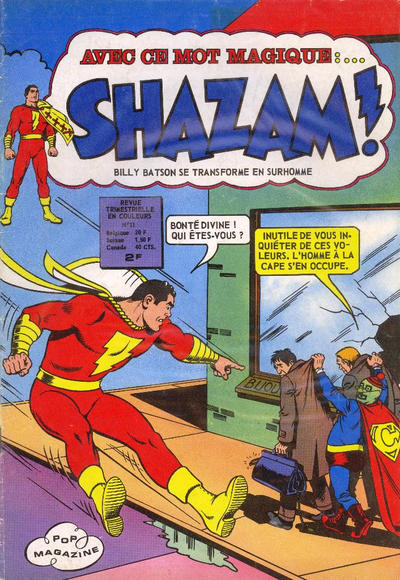 Cover for Shazam ! (Arédit-Artima, 1974 series) #11