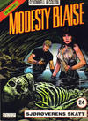 Cover Thumbnail for Modesty Blaise (1998 series) #24 - Sjørøverens skatt