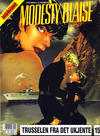 Cover for Modesty Blaise (Semic, 1988 series) #15 - Trusselen fra det ukjente