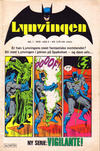 Cover for Lynvingen (Semic, 1977 series) #1/1978