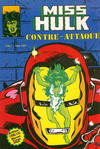 Cover for Miss Hulk (Arédit-Artima, 1980 series) #2 - Miss Hulk contre-attaque