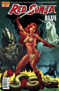 Cover Thumbnail for Red Sonja: Blue (Dynamite Entertainment, 2011 series) [Mel Rubi Cover]