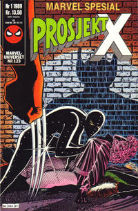 Cover Thumbnail for Marvel Spesial (Semic, 1987 series) #1/1989