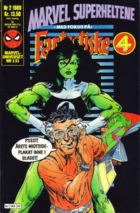 Cover Thumbnail for Marvel Superheltene (Semic, 1987 series) #2/1989
