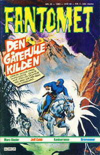 Cover Thumbnail for Fantomet (Semic, 1976 series) #25/1983