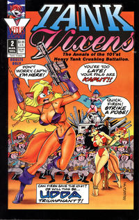 Cover Thumbnail for Tank Vixens (Antarctic Press, 1994 series) #2