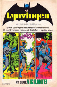 Cover Thumbnail for Lynvingen (Semic, 1977 series) #1/1978