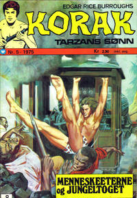 Cover Thumbnail for Korak (Illustrerte Klassikere / Williams Forlag, 1966 series) #5/1975