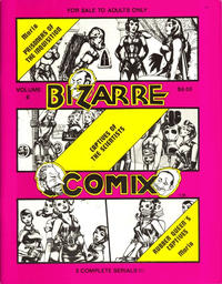 Cover for Bizarre Comix (Bélier Press, 1975 series) #6 - Prisoners of the Inquisition; Captives of the Scientists; Rubber Queen's Captives
