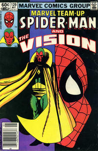 Cover Thumbnail for Marvel Team-Up (Marvel, 1972 series) #129 [Newsstand]