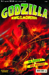 Cover Thumbnail for Godzilla (Carlsen Comics [DE], 1998 series) #1