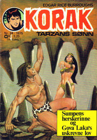 Cover Thumbnail for Korak (Illustrerte Klassikere / Williams Forlag, 1966 series) #24/1975