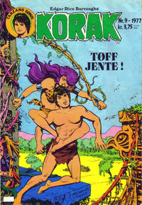 Cover Thumbnail for Korak (Atlantic Forlag, 1977 series) #9/1977