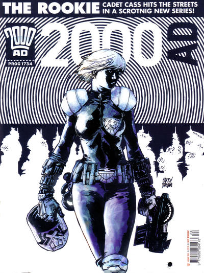 Cover for 2000 AD (Rebellion, 2001 series) #1734