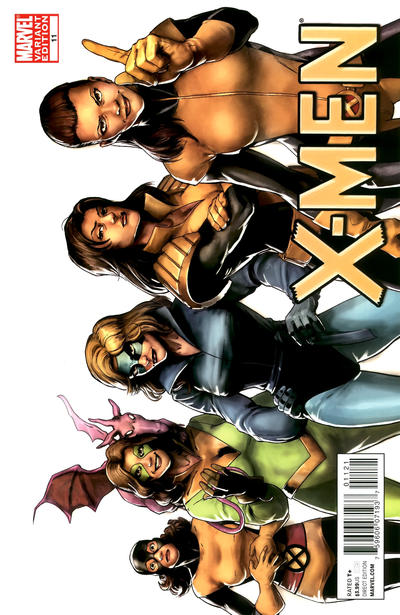 Cover for X-Men (Marvel, 2010 series) #11 [Variant Edition]