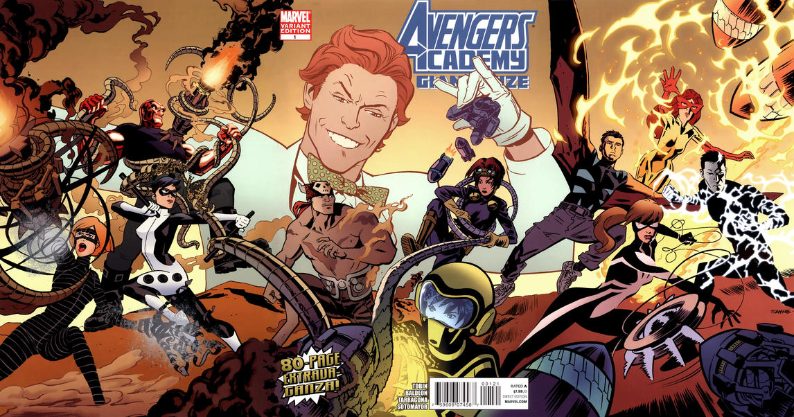 Cover for Avengers Academy Giant-Size (Marvel, 2011 series) #1 [Variant Edition]