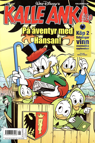 Cover for Kalle Anka & C:o (Egmont, 1997 series) #26/2011