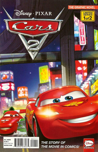 Cover for Cars 2 (Marvel, 2011 series) #1
