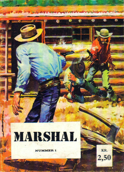 Cover for Marshal (Fredhøis forlag, 1973 series) #1