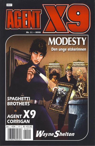 Cover for Agent X9 (Hjemmet / Egmont, 1998 series) #11/2009