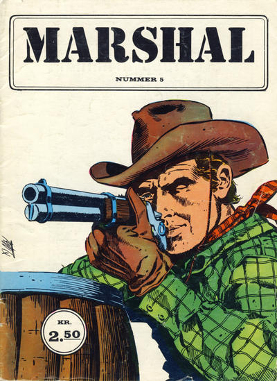 Cover for Marshal (Fredhøis forlag, 1973 series) #5