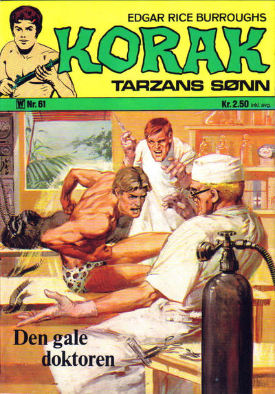 Cover for Korak (Illustrerte Klassikere / Williams Forlag, 1966 series) #61