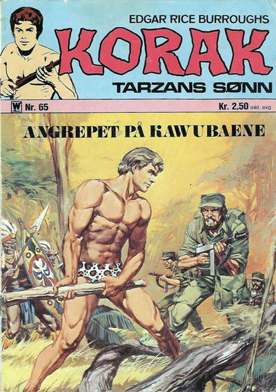 Cover for Korak (Illustrerte Klassikere / Williams Forlag, 1966 series) #65