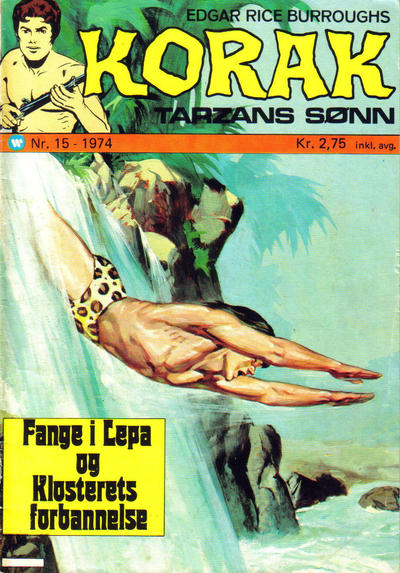 Cover for Korak (Illustrerte Klassikere / Williams Forlag, 1966 series) #15/1974