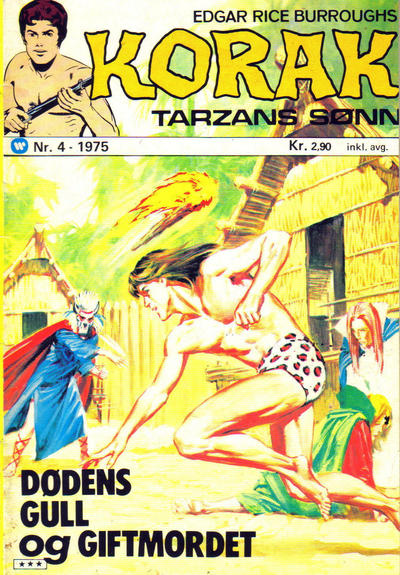 Cover for Korak (Illustrerte Klassikere / Williams Forlag, 1966 series) #4/1975
