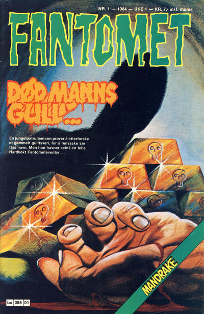 Cover for Fantomet (Semic, 1976 series) #1/1984