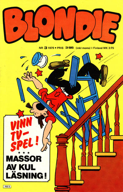 Cover for Blondie (Semic, 1963 series) #3/1979