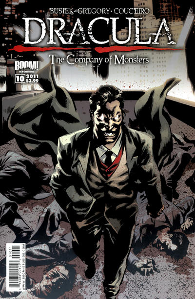 Cover for Dracula: The Company of Monsters (Boom! Studios, 2010 series) #10