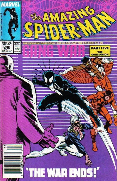 Cover for The Amazing Spider-Man (Marvel, 1963 series) #288 [Newsstand]