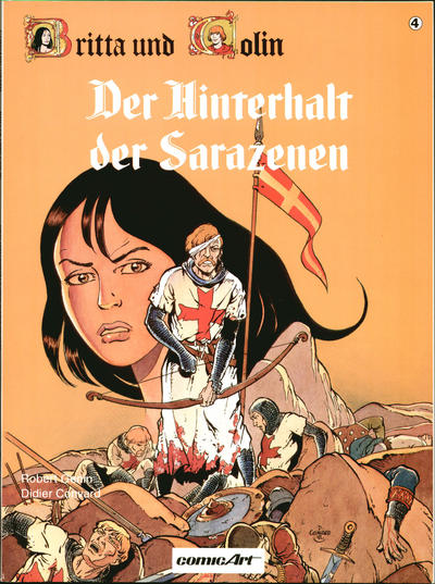 Cover for Britta und Colin (Carlsen Comics [DE], 1987 series) #4 - Der Hinterhalt der Sarazenen