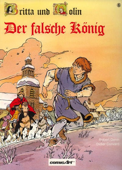 Cover for Britta und Colin (Carlsen Comics [DE], 1987 series) #6 - Der falsche König