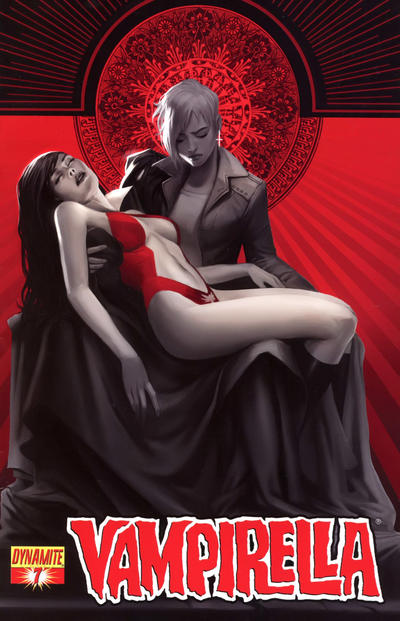 Cover for Vampirella (Dynamite Entertainment, 2010 series) #7 [Jelena Kevic-Djurdjevic Cover]