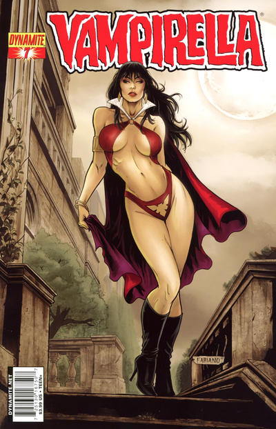 Cover for Vampirella (Dynamite Entertainment, 2010 series) #7 [Fabiano Neves Cover]