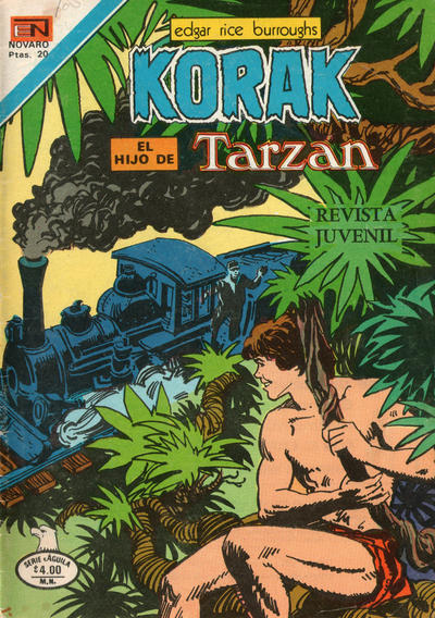 Cover for Korak (Editorial Novaro, 1972 series) #78 [Versión Española]